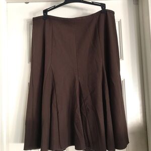 Elegant Brown Women's Skirt